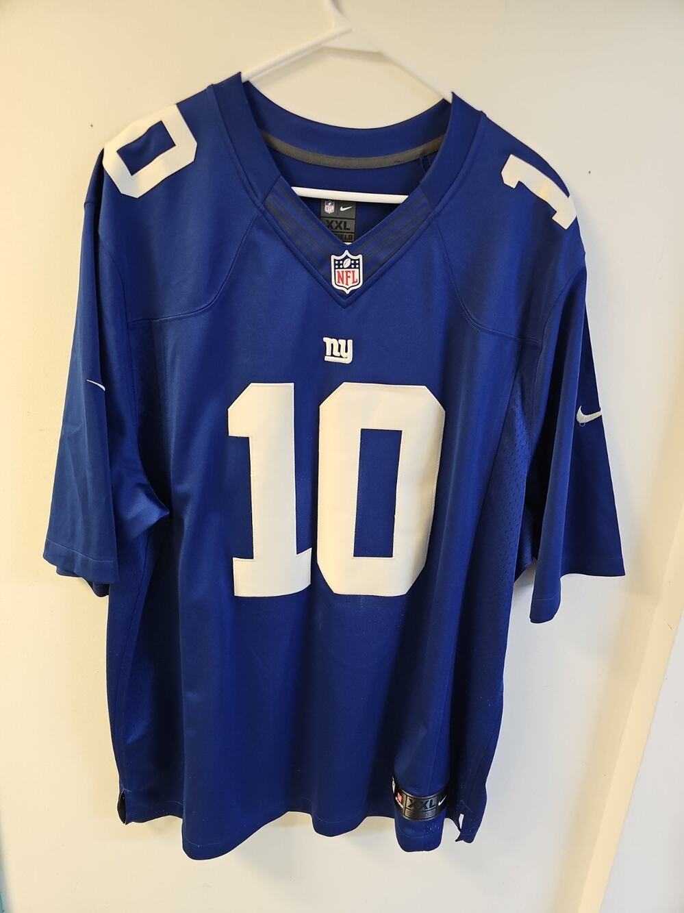Eli Manning #10 New York Giants Nike On Field NFL Blue Football Jersey - Sz XXL